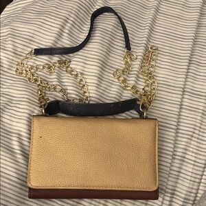 Giani‎ Bernini Gold and Black Crossbody Bag